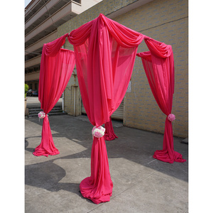 Carpa cuadrada de 12 pies x 12 pies, de aluminio, portátil, con estructura de tubos y cortinas, para eventos. - Product Image 4