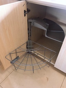 <span class=keywords><strong>Set</strong></span> di Contenitori per Rifiuti da Cucina HW in Plastica, Girevoli a Forma di Ventaglio, Nascosti, Multi-Scomparto per la Classificazione - Product Image 4