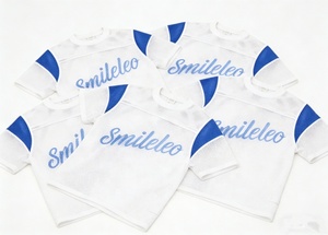 <span class=keywords><strong>Camiseta</strong></span> Deportiva de Béisbol Personalizada 100% Poliéster con Número Impreso en Serigrafía, Panel de Malla Abierta y Tejido Transpirable - Product Image 6