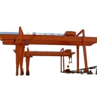 Grue de portique de tunnelerie Wanlong Shield 360 tonnes, hauteur de levage 22 m et portée 24 m, avec moteur PLC et roulement pour chemins de fer, ports et mines