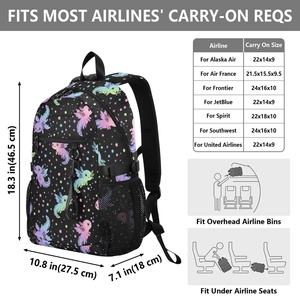 Customized Cartoon Design Multifunctional Wear-Resistant Polyester <b>Laptop</b> <b>Backpack</b> for Business Travel School College Students - Product Image 2