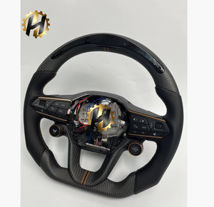 <span class=keywords><strong>Volante</strong></span> Deportivo de Fibra de Carbono Versión Racing para <span class=keywords><strong>SEAT</strong></span> <span class=keywords><strong>Leon</strong></span> Mk3 <span class=keywords><strong>FR</strong></span> Cupra Ibiza, <span class=keywords><strong>Volante</strong></span> Carbone, <span class=keywords><strong>Volante</strong></span> Cupra - Product Image 4