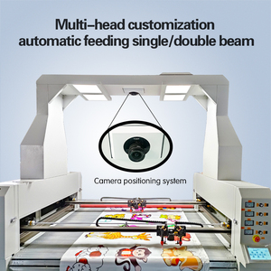 Yh1810 Chất Lượng Cao 100W/150W/130W CCD Máy Ảnh Máy Cắt <span class=keywords><strong>Laser</strong></span> Tự Động Cho Ăn Vải Vải Nhà Dệt May Ai Kim Loại Gỗ - Product Image 3