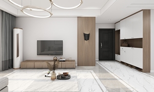 <span class=keywords><strong>IMK</strong></span> Moderne Nouveau Design Salon LCD Meuble TV Cabinet Blanc - Product Image 4