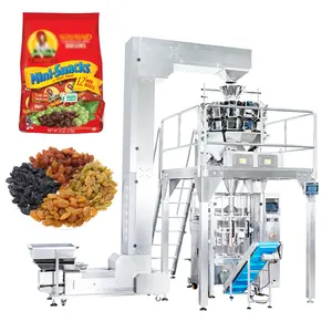 Machine d'emballage d'arachide de raisin de granule du pesage automatique 10g - 5kg
