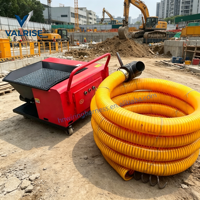 Pompe à béton électrique spirale compacte avec composants essentiels du moteur pour la construction résidentielle – Fabricant de pompes à vis à béton