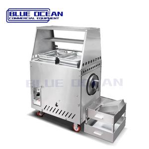 Machine commerciale de rôtissoire d'acier inoxydable pour le gaz de <span class=keywords><strong>friture</strong></span> d'écrous/source d'alimentation électrique - Product Image 4