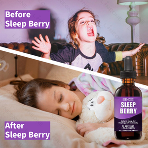 Oem/ODM thiên nhiên Melatonin giọt ngủ thả lỏng cho người lớn sức mạnh tối đa liều lượng Ngủ Berry giọt - Product Image 4