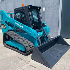 Sunward SWTL4538 50HP fiable utilisé Mini chargeuse sur chenilles Skid Steer KYB cylindre hydraulique Yanmar moteur 220V moteur noyau engrenage - Product Image 1