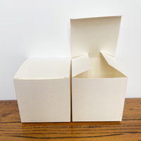 Boîte de conditionnement cosmétique en papier kraft blanc classique et élégante, boîte de conditionnement pour produits de soin de la peau, boîte en papier pour crème