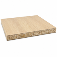 Panneau OSB mélaminé décoratif de haute qualité, grain de bois, imperméable, grade E1, 18 mm, pour armoire de cuisine