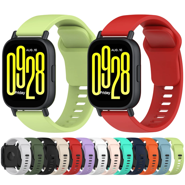 Hot Sale Silicone Strap for Redmi Watch 5 Lite 5 Active Smart Watch Replacement Bracelet Sport Breathable Straps