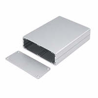 Boîtier plat et fin en aluminium anodisé 120*35*150mm, type coque fendue, pour module d'alimentation LED et instrument