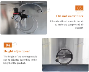 Пищевой промышленный высококачественный CE мини-дозатор для блинов и теста, машина для изготовления тортов - Product Image 4