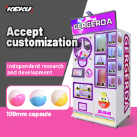 Distributeur automatique de capsules GEGEDAN Classic Ball Egg Twisting, nécessitant une fente à monnaie, en métal, personnalisable en anglais, SDK, 110V/220V