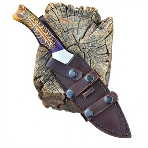 Couteaux Bowie de haute qualité, édition spéciale, acier inoxydable, couteau de chasse et de survie avec manche en bois, couteau Bowie à lame fixe OEM - Product Image 3
