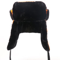 Nuovo Cappello Invernale Unisex Lei Feng con Display LED, Extra Spesso, Foderato in Pile, Antifreddo, Protezione per le Orecchie, in Tessuto Poliestere/Cotone