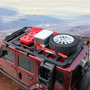 Новые внедорожные грузовые Багажники 4 х4 на крышу автомобиля багажные стойки платформы багажные стойки для Jeep Wrangler JK JL