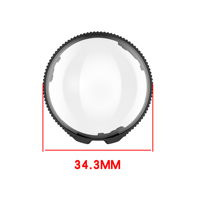 Verre optique de qualité supérieure-2 pièces et PC - 1 objectif de protection pour appareils photo Insta360 X5/X4 (non universel)
