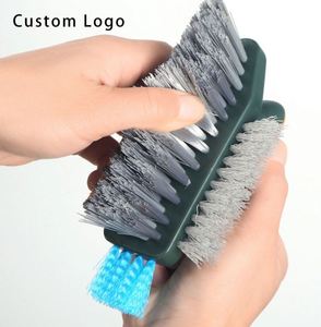 Ergonomic Handle 4 in 1 <b>Brush</b> Set with Logo - Perfect for Business Promotions - Product Image 1
