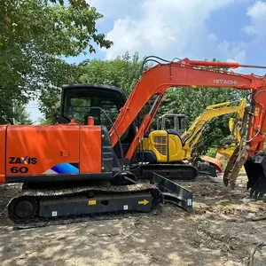 Máquina de Construcción, Excavadora Hitachi ZX60, Mini Excavadora de 6 Toneladas, Excavadoras Hitachi Usadas - Product Image 4
