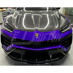 Capot pour Lamborghini URUS 2018-2022 Capot en fibre de carbone sec de style TopCar - Product Image 3