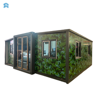 20ft30ft moderne préfabriqué mobile en acier préfabriqué villa portable maison/extérieur bureau hôtels extensible conteneur maison