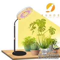 Indoor Desktop LED Kweeklampen Hydroponische Groenten Bloemen Vol Spectrum voor VEG BLOOM Schakelaar Dimbaar Hoge CRI 120 Licht