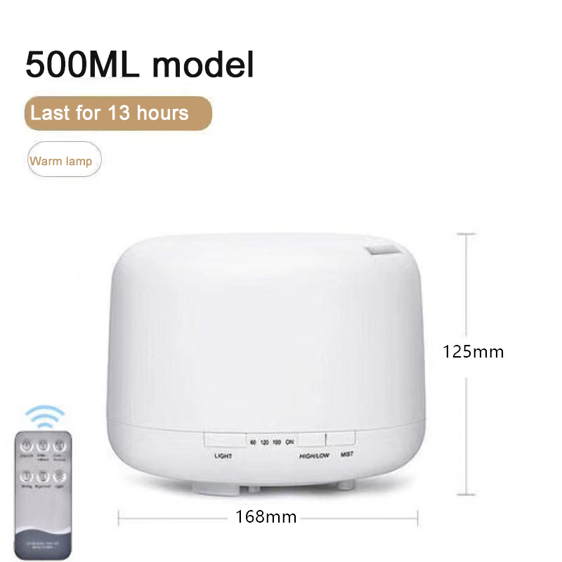 Factory Diffuser Factory Aroma Diffuser 500ml Large Capacity Full Transparent Light ...