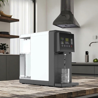 Distributeur d'eau à osmose inverse sans réservoir pour comptoir, purificateur chaud/froid 800 GPD, alimentation par batterie, usage hôtelier et domestique, sous évier