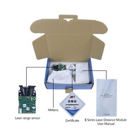 Sensor Láser Portátil de Medición de Distancia 70m 100m 150m 200m UART TTL RS232 USB RS485 Módulo Láser para Automatización