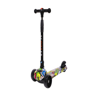 Kickboard pliable en plastique à 3 roues pour enfants avec roues en PU pour enfants de 6 à 8 ans et 9 ans - Product Image 4