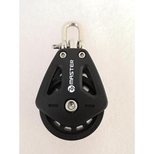 Poulie à roulement simple/rotative Master BP-0501F pour yacht/bateau à voile, diamètre de roue 50 mm, diamètre de câble 10 mm, matériel marin - Product Image 2