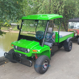 Disesuaikan kargo hijau Jeep transportasi khusus tahan lama multiguna listrik Jeep oleh produsen - Product Image 3