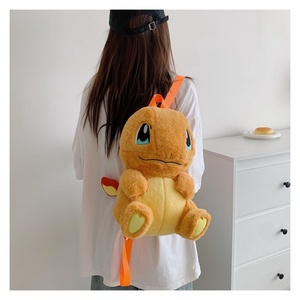 <span class=keywords><strong>Sac</strong></span> à <span class=keywords><strong>dos</strong></span> en peluche Pokémon en gros, <span class=keywords><strong>sac</strong></span> à bandoulière unisexe en coton doux et rembourré, cadeau d'anniversaire pour enfants - Product Image 5
