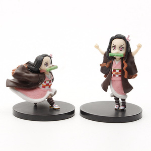 Figura de Nezuko con Caja, Cesta de Bambú, Demon Slayer, Mini Figura, Juego de 5 Piezas, Kawaii, <span class=keywords><strong>Kimetsu</strong></span> <span class=keywords><strong>No</strong></span> <span class=keywords><strong>Yaiba</strong></span>, Juguetes Modelo para Niños - Product Image 3