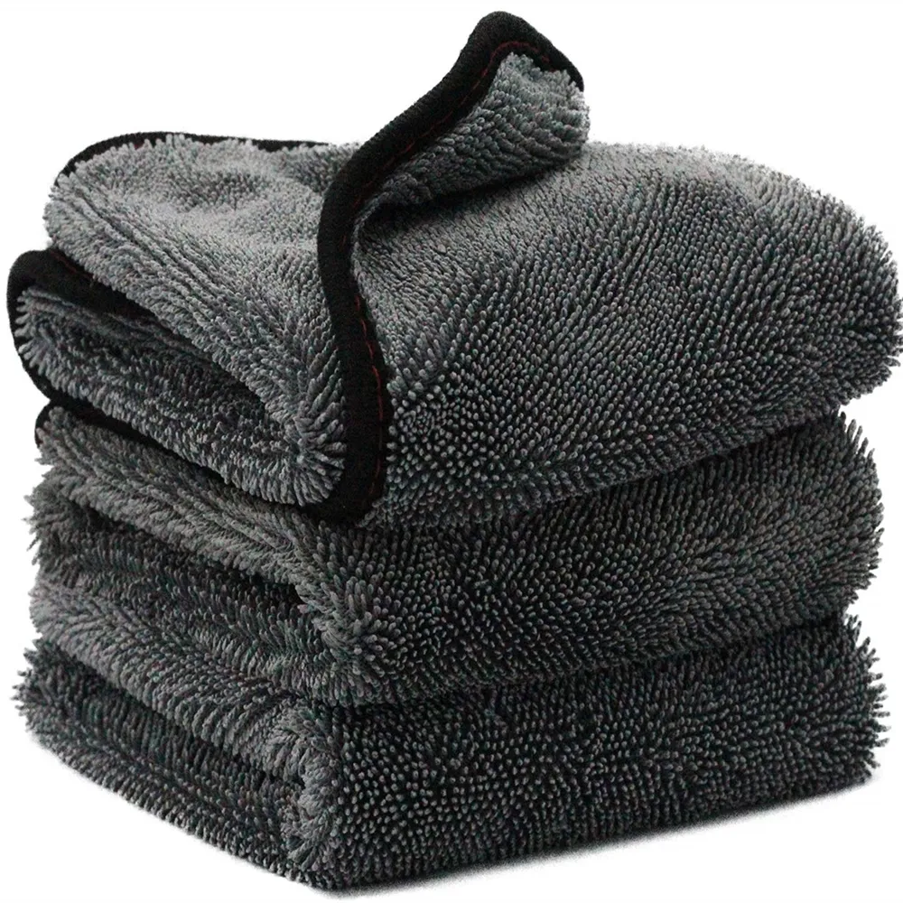 Alta qualidade Car washing espessado microfibra toalhas absorventes limpeza carro toalhas microfibra