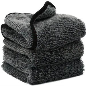 High Quality Car Washing Thickened Microfiber Towels Absorbent Cleaning Car Towels Microfibra