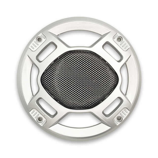 Professional 5 inch Car Speaker Grille Used for 3" 4" 5" 6" 6.5" 8" 10" 12" Circle Silvery Decorative Metal Mesh Cover