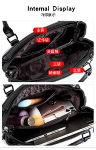 Nuevo Bolso Bandolera de Moda, Gran Capacidad, de Cuero PU Suave, Bolso de Mano para Mujer, Diseño de Lujo - Product Image 6