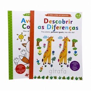 Libro de colorear de tapa blanda personalizado de alta calidad para niños, servicio de impresión de papel offset y cartón para cuentos infantiles - Product Image 3