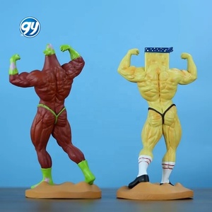 Parody Series Best <strong>Friends</strong> Muscular <strong>Spongebobed</strong> Patrick Star Figure Model Statue Collectible Boxed Gift Comedy Action Toy