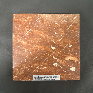Dalle de marbre rouge français TMZ, design moderne, imperméable, poli, pierre naturelle pour hôtels et villas de luxe, utilisation intérieure/extérieure - OEM/ODM - Product Image 6