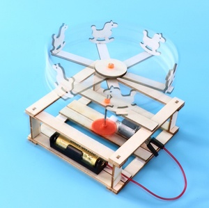 Carrusel Eléctrico DIY, Juguete Científico para Niños, Kits de Experimentos, Educación STEM Creativa, Proyecto Escolar de Innovación - Product Image 2