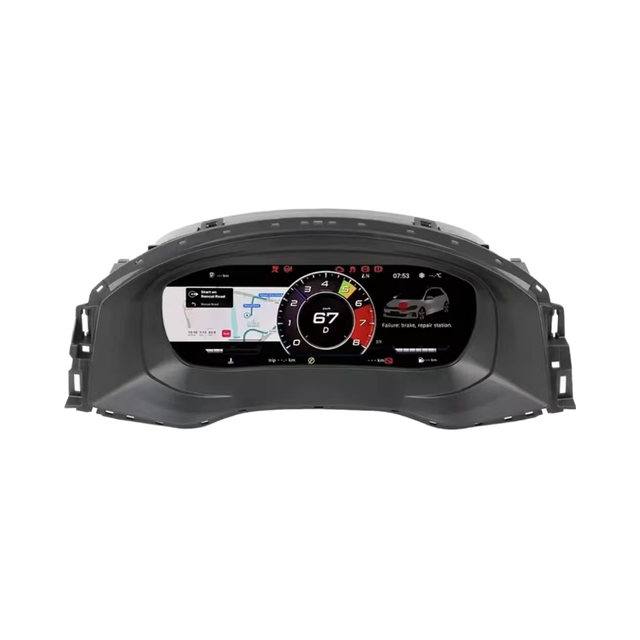 Linux System 12.3 Inch Car Lcd Instrument Cluster Digital Speedometers Dashboard for Volkswagen VW Golf 7 MK7 Passat B8 CC Panel
