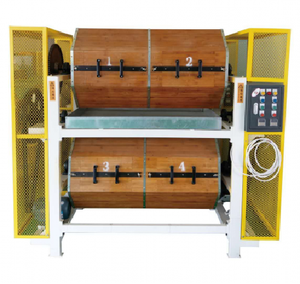 Lớn tự động nghiên cứu sườn núi ngân hàng kim loại máy đánh bóng quay 0,75kw Công suất 400kg trọng lượng Tuổi thọ dài - Product Image 4