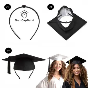 Syh01 Don't Change Your Hair Upgrade Your Cap Gradcapband Secures Your Graduation Cap Headband Grad Cap Headband Holder