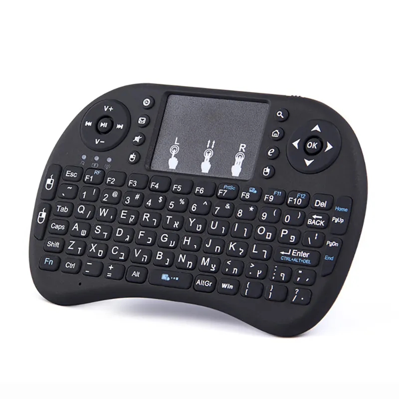 Excel Digitale OEM/ODM i8 mini Tastiera 2.4G Wireless Keyboard Air Volare Mouse Tastiera Araba