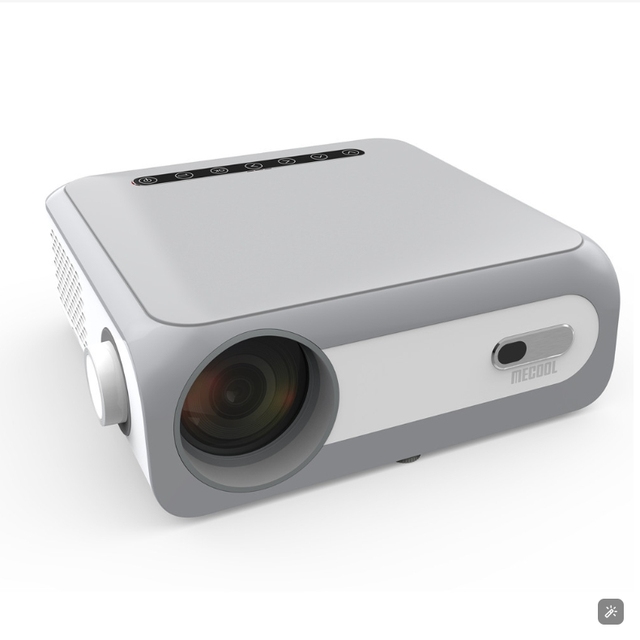 Mecool KP1 Smart Android 11 Projector with Dual WiFi 4K HD & 3D 2K Resolution Portable LCD LED Lamps 1080p Max Education US Plug