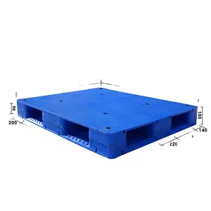 Single Faced Flat Top Euro Plastic Pallet